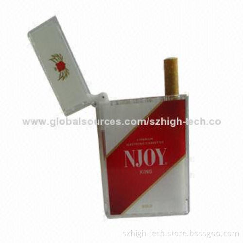 Electronic cigarette case with heat transfer printing, disposable
